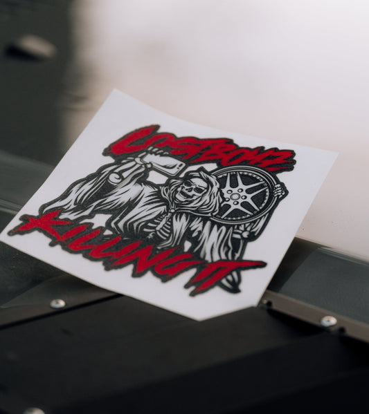 Killing it Sticker